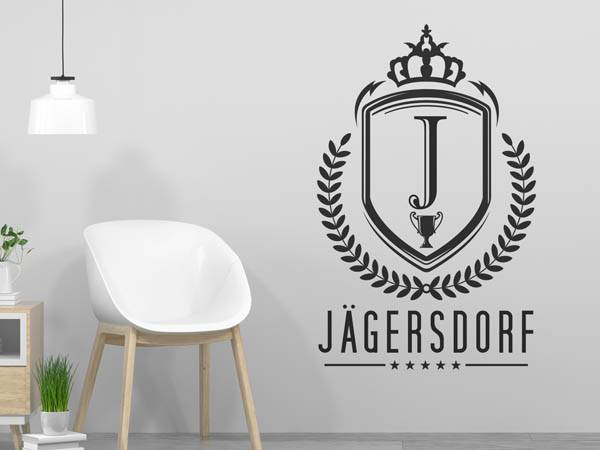 Wandtattoo Jägersdorf Wappen