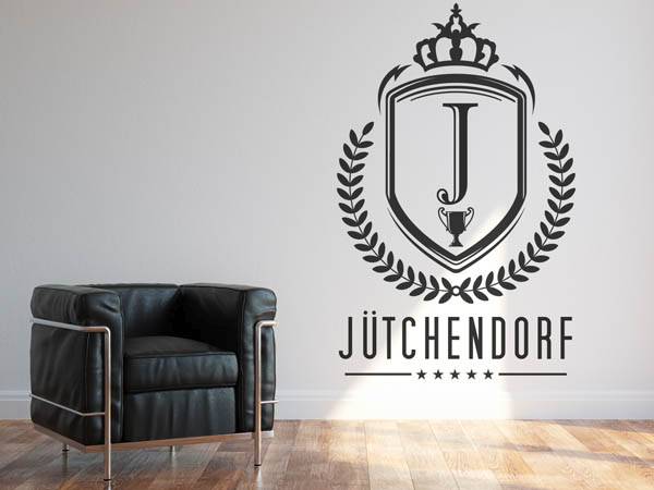 Wandtattoo Jütchendorf Wappen