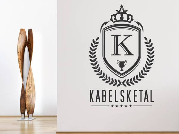 Wandtattoo Kabelsketal Wappen