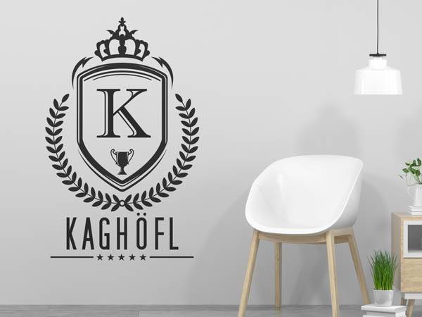 Wandtattoo Kaghöfl Wappen