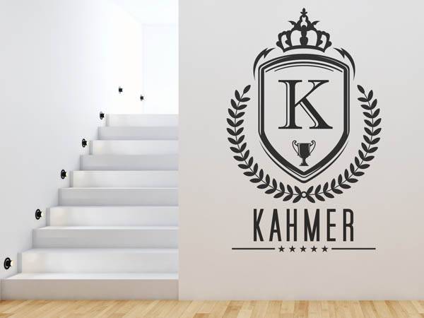 Wandtattoo Kahmer Wappen