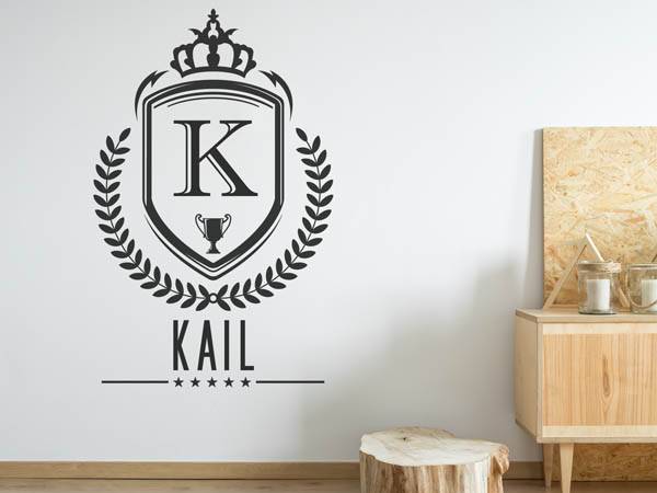 Wandtattoo Kail Wappen