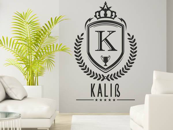 Wandtattoo Kaliß Wappen