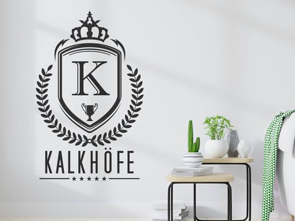 Wandtattoo Kalkhöfe Wappen
