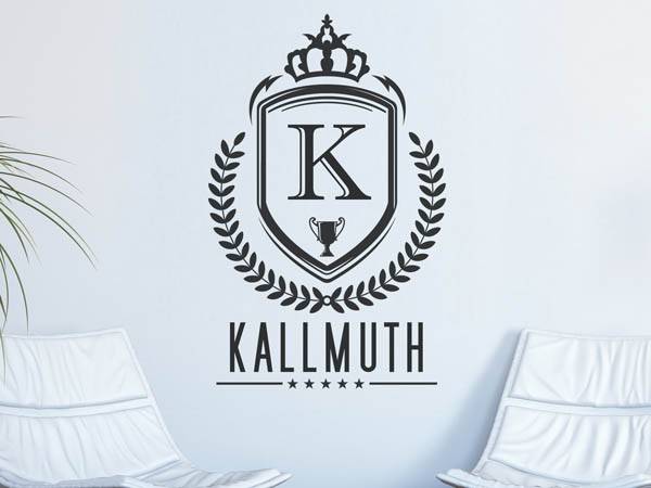 Wandtattoo Kallmuth Wappen