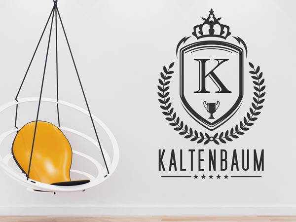 Wandtattoo Kaltenbaum Wappen