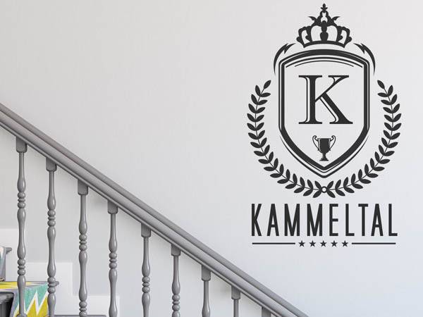 Wandtattoo Kammeltal Wappen