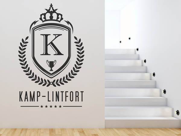 Wandtattoo Kamp-Lintfort Wappen