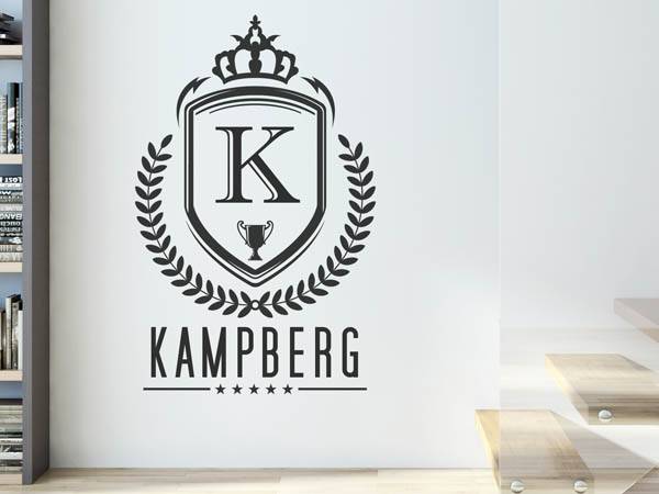 Wandtattoo Kampberg Wappen