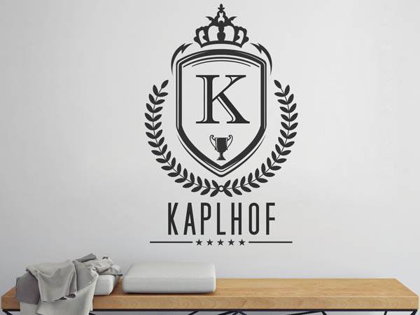 Wandtattoo Kaplhof Wappen