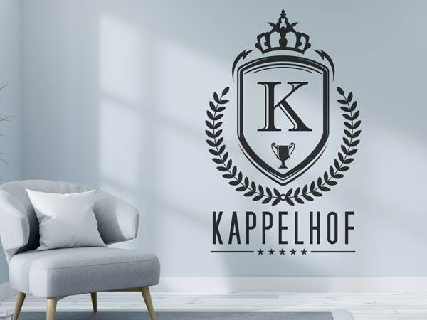 Wandtattoo Kappelhof Wappen