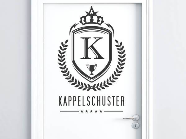 Wandtattoo Kappelschuster Wappen