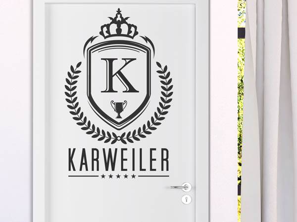 Wandtattoo Karweiler Wappen