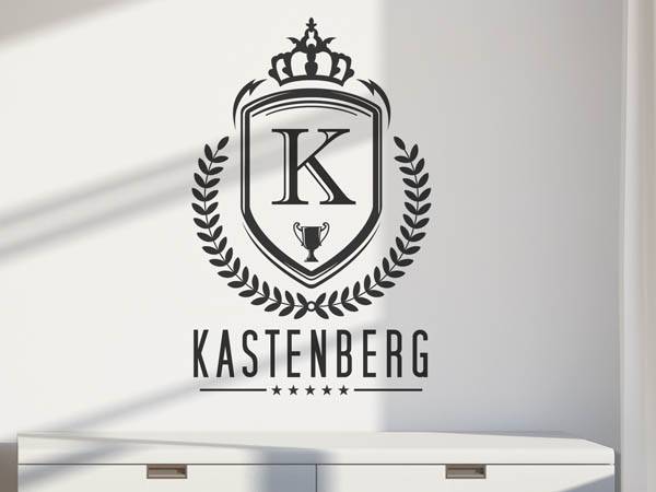 Wandtattoo Kastenberg Wappen