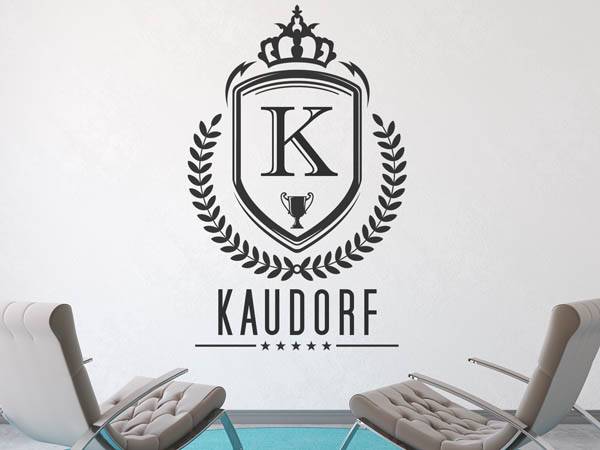 Wandtattoo Kaudorf Wappen