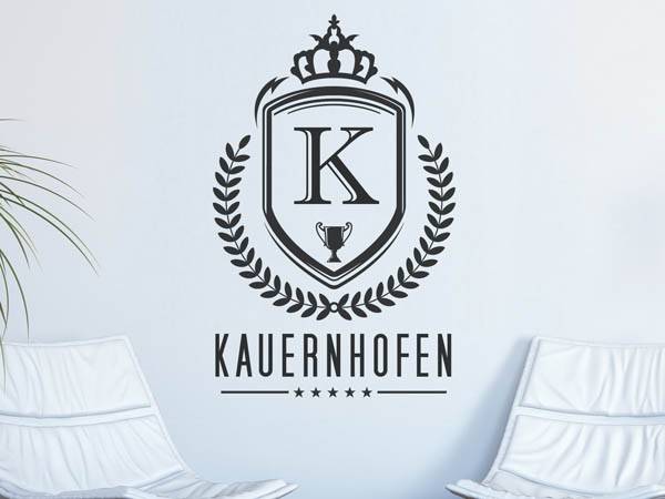 Wandtattoo Kauernhofen Wappen