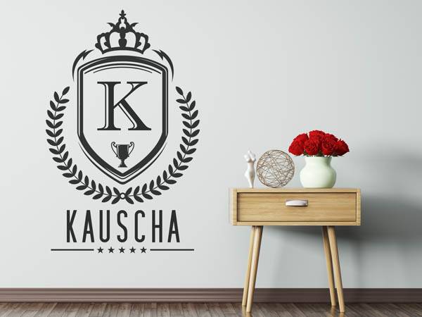 Wandtattoo Kauscha Wappen
