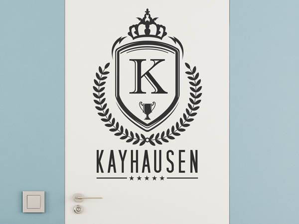 Wandtattoo Kayhausen Wappen