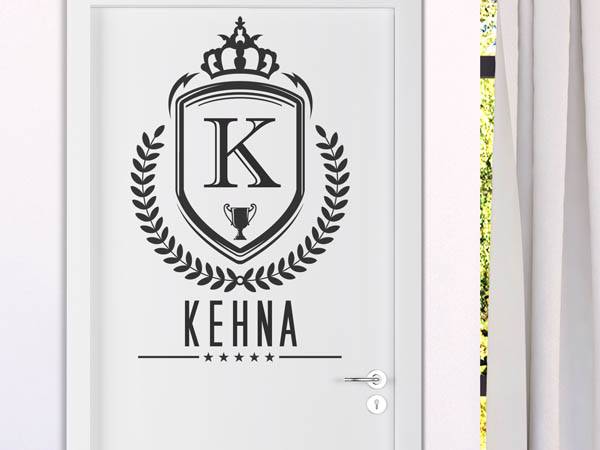 Wandtattoo Kehna Wappen