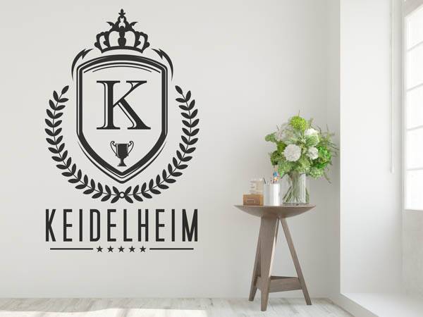 Wandtattoo Keidelheim Wappen