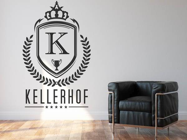 Wandtattoo Kellerhof Wappen