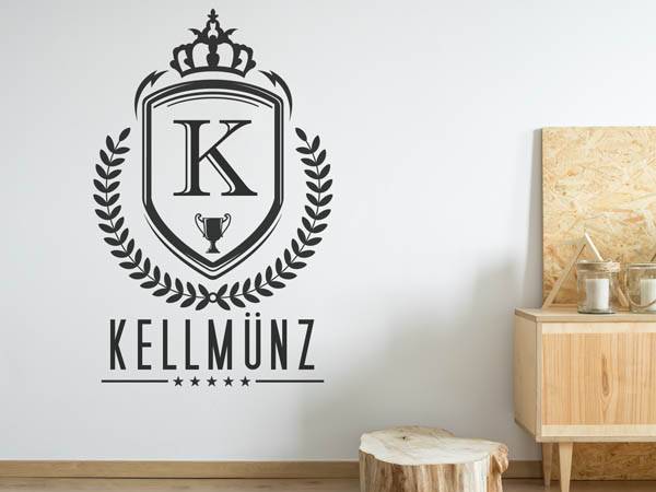 Wandtattoo Kellmünz Wappen