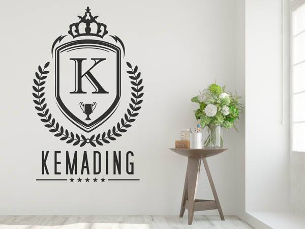 Wandtattoo Kemading Wappen