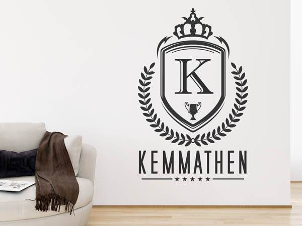 Wandtattoo Kemmathen Wappen