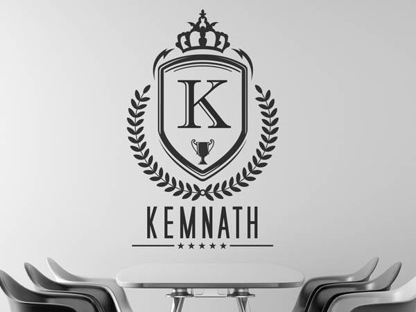 Wandtattoo Kemnath Wappen