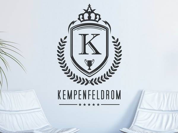 Wandtattoo Kempenfeldrom Wappen