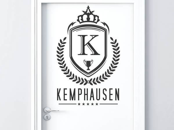 Wandtattoo Kemphausen Wappen