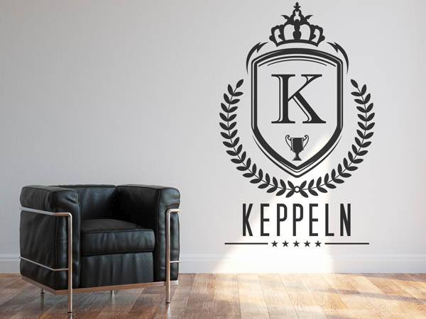 Wandtattoo Keppeln Wappen