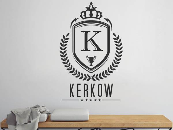 Wandtattoo Kerkow Wappen