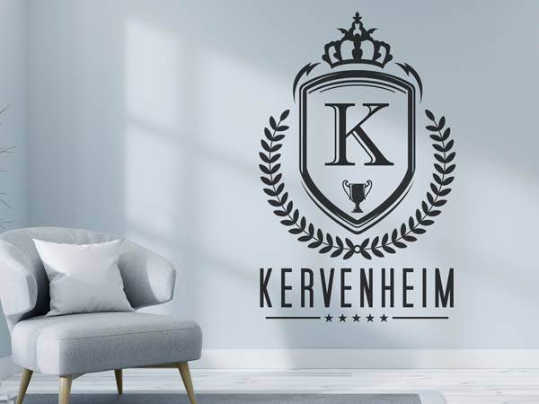Wandtattoo Kervenheim Wappen