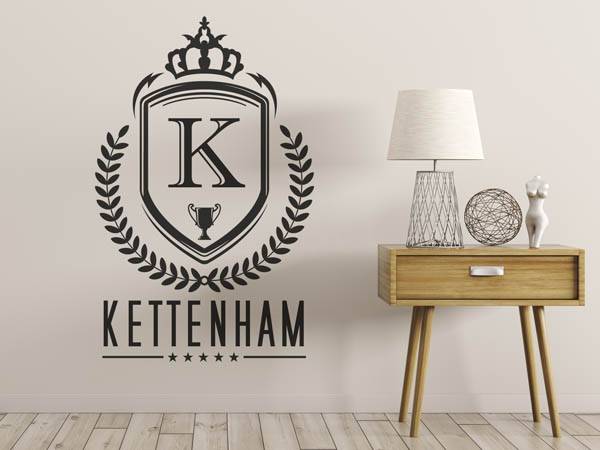 Wandtattoo Kettenham Wappen