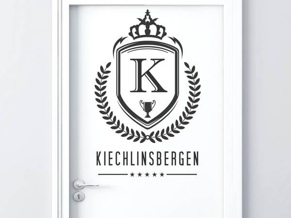 Wandtattoo Kiechlinsbergen Wappen