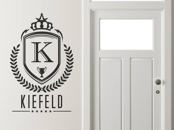 Wandtattoo Kiefeld Wappen
