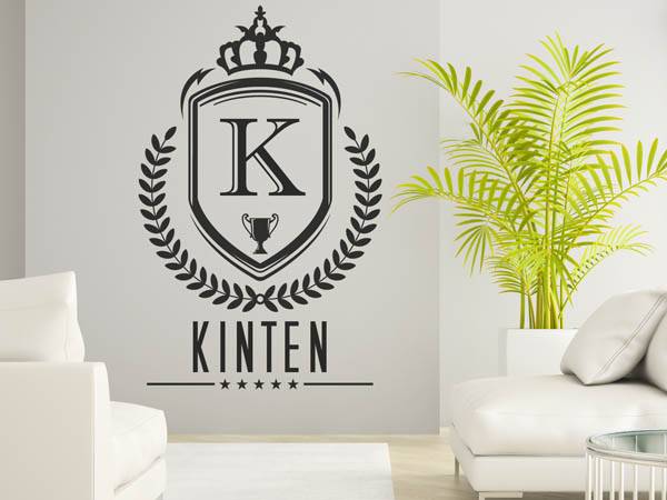 Wandtattoo Kinten Wappen
