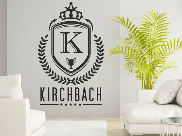 Wandtattoo Kirchbach Wappen