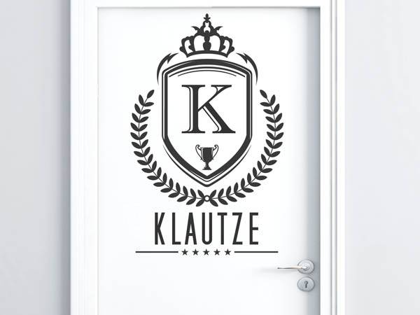 Wandtattoo Klautze Wappen