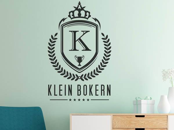 Wandtattoo Klein Bokern Wappen