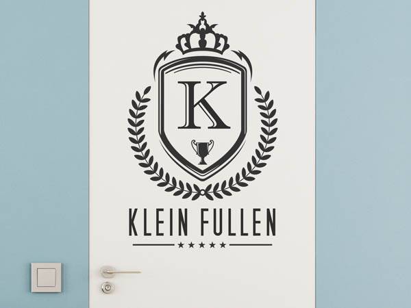 Wandtattoo Klein Fullen Wappen