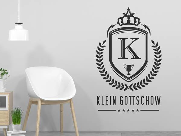 Wandtattoo Klein Gottschow Wappen
