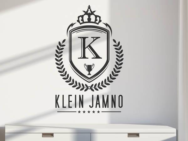 Wandtattoo Klein Jamno Wappen