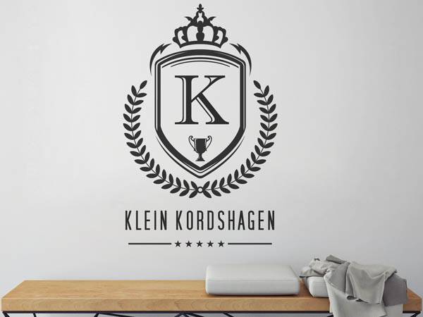 Wandtattoo Klein Kordshagen Wappen