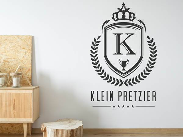 Wandtattoo Klein Pretzier Wappen