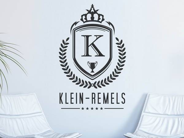 Wandtattoo Klein-Remels Wappen