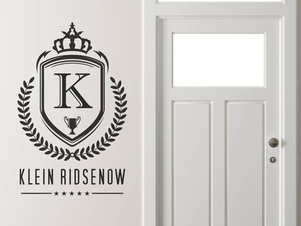 Wandtattoo Klein Ridsenow Wappen
