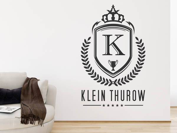 Wandtattoo Klein Thurow Wappen
