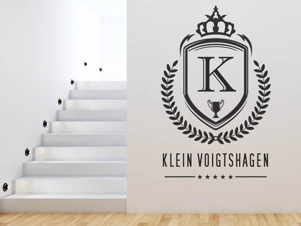 Wandtattoo Klein Voigtshagen Wappen
